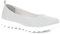 Pavers Ladies Lightweight Trainer Pumps in Light Grey - Wide Fit - Soft Cushioning with Flexible Sole -Memory Foam Insole - Size UK 3 / EU 36