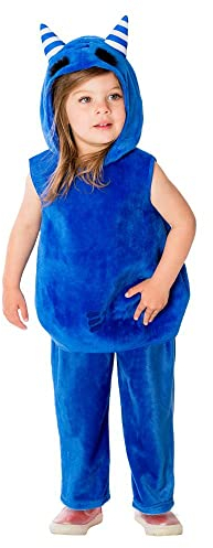 Rubie's 3011972-3 Kinderkostüm Pogo, Oddbods, für Jungen, blau, 2-3 Jahre Halloween