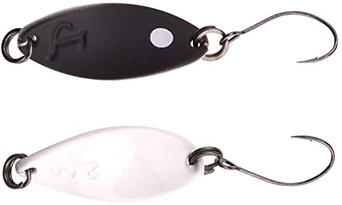 Spro Trout Master Incy Spoon Black/White 1,5g Forellenköder