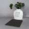 RHRQuality Katzenklo Matte Dirty Paw 75x55cm - Perfekte Matte zum Sammeln von Katzenstreu, Einfach zu Reinigen, Großformat, Katzenmatte für ihre Katzentoilette - Hervorragende Qualität. (Grau)