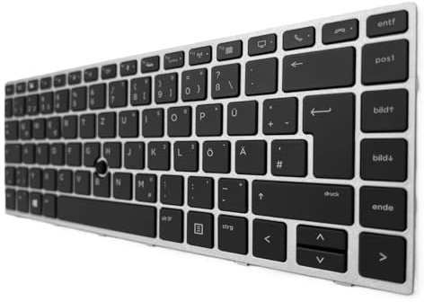 T-ProTek DEUTSCHE - Tastatur Rahmen,Trackpoint + Beleuchtung kompatibel für HP EliteBook 830 G5 (3JW93EA)