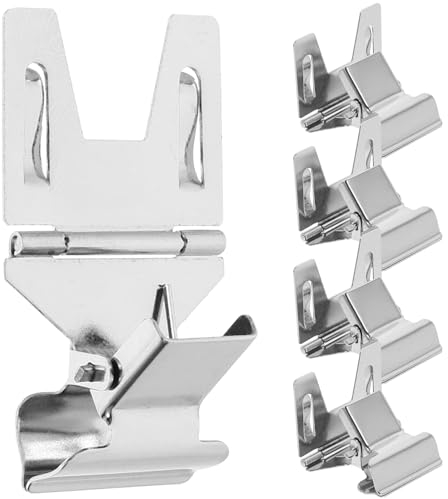 MAGICLULU 25 Pièces Clips Porte ÉTiquette MéTal Pour Prix, Pince Publicitaire En Fer Plaqué Pour Magasin, Supermarché, Affichage De Prix Et Marchandises, 2.8X4.8X8Cm