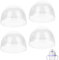 4 Stück Flaschen Verschlusskappe Baby für Philips Avent Natural Flaschen 4 & 9 Unzen, BPA-Frei Kuppelkappen Ersatz für Babyflaschen, Verschlussdeckel für Flaschen aus Kunststoff und Glas