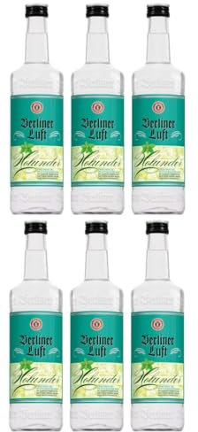 6 Flaschen Berliner Luft Holunderblüte a 0,7 Liter 18% vol.