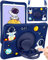 SurgeCraft for iPad Mini 1/2/3 Case 7.9 Inch - Cute Astronaut Girls Boys Cover Kawaii Boys Women with Strap and Handle Stand, Soft Silicone Covers for Apple iPad Mini 3rd/2nd/1st Gen Cases