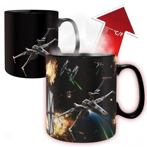 ABYSTYLE - STAR WARS - Mug Heat Change- 460ml- Space Battle