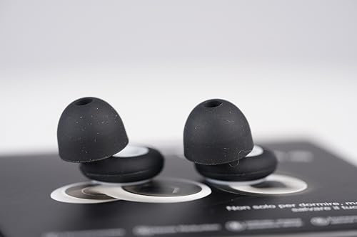 Bonny*D Tappi Orecchie Dormire 35dB, Tappi Per Orecchie Antirumore In Silicone, Più Comodi delle Cuffie Per Dormire, Ideali per Sonno Profondo, Studio, Iperacusia, Viaggi, Riutilizzabili