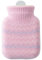 Healvian Silicone Hot Water Bottle 320ml Heating Bottle Knit Case Portable Mini Hot Water Bag Odorless Recyclable for Cold Weather Ice Pack