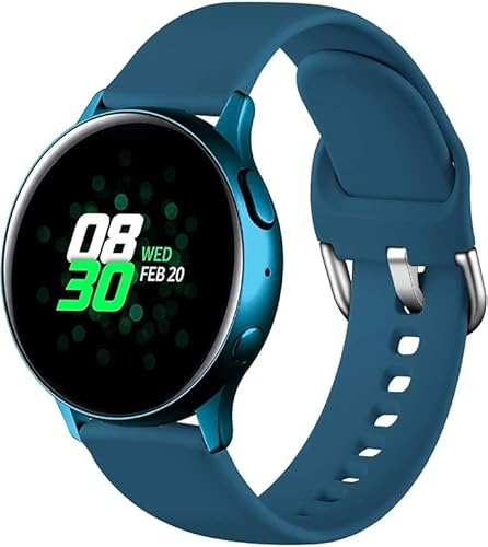 Armband für Amazfit GTR Mini Silikon, 20mm Ersatzarmband Sport Armband für Amazfit Active/A mazfit GTS 4/GTS 4 Mini/GTS2 Mini/GTS3/GTS2/GTS2e/A mazfit Bip/Bip 3/Bip3 Pro/BipU