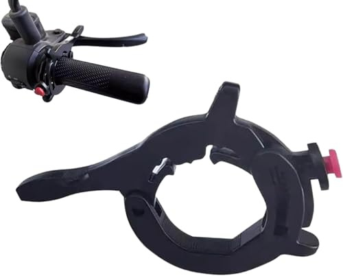 Black Throttle Cruise Control, Durable Motorcycle Cruise Control Throttle Clamp, User Friendly Installation Throttle Booster, Electric Vehicle Booster, Motorcycle Powersports Throttles Accessories
