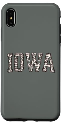 Iowa Camo Case for iPhone XS Max