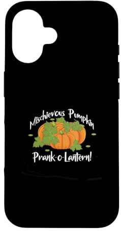 Hülle für iPhone 16 Mischievous Pumpkin Prank-o-Lantern!