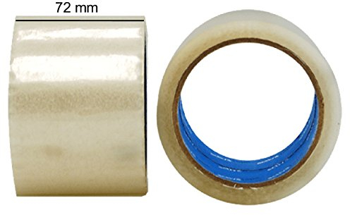 activaTape K24(72) T 24 Rollen Transparent Kartondealer PP- Klebeband Paketband 72mm x 66lfm