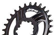 R ROTOR BIKE COMPONENTS Q Rings DM SRAM Boost 3 mm Offset Q32T Black