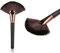 R&M LARGE FAN BRUSH-HIGHLIGHT POWDER BRONZER BLUSHER MAKEUP BRUSH