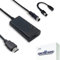 LevelHike Cavo HDMI per Sega Genesis Modello 1/2/3, Sega CD, Sega CDX, Sega 32X, Sega Nomad, Console Originale Sega Master System