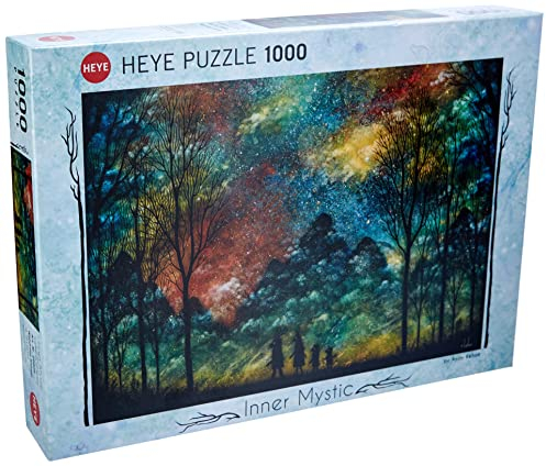 Heye Wondrous Journey, Andy Kehoe Puzzle, Black: 1000 Teile (Inner Mystic Puzzle Heye)