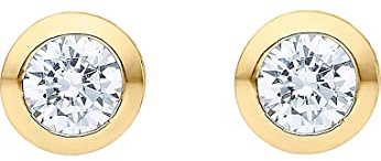 JETTE JETTE Damen-Ohrstecker 925er Silber 2 Zirkonia