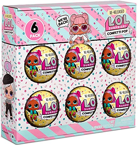 L.O.L. Surprise! 571605E7C 6-Pack Confetti, Angel 571605E7C