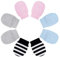 Baby Fäustling Handschuhe Sanft Einstellbar Anti Scratch Fausthandschuhe für 0-6 Monate Kleinkinder Jungen und Mädchen 4 Paar