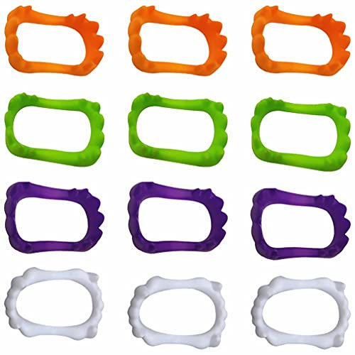 EXCEART 100 Pièces Dentiers d'halloween Fausses Dents De Vampire Faux De Vampire Dents Artificielles De Vampire Prothèses De Vampire Un Appareil Déguisement Plastique