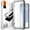 Spigen AlignMaster Verre Trempé compatible avec Samsung Galaxy S21 FE, 2 Pièces, Résistant aux Rayures, 9H Protection écran