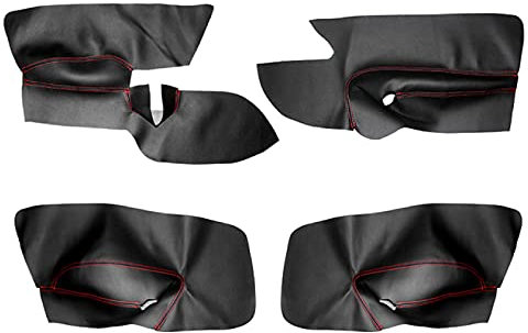 JTSGHRZ Copertura del Pannello del bracciolo della portiera dell'auto Trim Copertura del Pannello della portiera in Pelle con Guida a Sinistra, per VW Golf 5 2005-2009