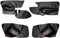 JTSGHRZ Copertura del Pannello del bracciolo della portiera dell'auto Trim Copertura del Pannello della portiera in Pelle con Guida a Sinistra, per VW Golf 5 2005-2009