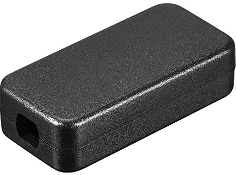 sourcing map Lot de 10 mini boîtes de dérivation anti-poussière en ABS pour projets électriques Noir 40 x 20 x 10,5 mm