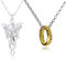 YouU 2 Stück Elfen Halskette Set Arwens Abendstern Halskette Herr der Ringe Der Eine Ringe Anhänger Cosplay Costume Jewelry for Fans