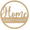 CONTRAXT Letreros decorativos madera frases. Cuadros madera con frases vintage Letrero home Carteles con letras decorativas Home Sweet Home decoracion madera pared puerta (Home, MDF)