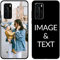 Naispanda Personalisierte Benutzerdefinierte Handyhülle Für Huawei P40 Mit Foto Text Name Individuelle Handyhülle Hüllen Phone Cases Geschenke Für Frauen Männer Geburtstag Mutter Vatertagsgeschenk