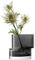 LSA International TD08 Laterne/Vase, Höhe: 13,5 cm, schiefergrau, 1 Stück