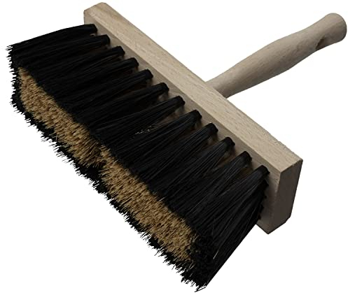 AERZETIX - C59136 - Streich-/Leimbürste 170x60 mm aus kokosfaser - borstenpinsel - zum ankleben von tapeten - holzstiel - imprägnierung grundierung deko-Werkzeug renovierung