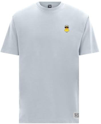 IRIEDAILY Lazy Sunny Day Emb Tee, Ice Blue, XXL