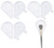 4 Pcs Makeup Brush Covers, Travel Makeup Brush Holder, Dustproof Makeup Brush Cover Reusable Makeup Brush Protector Guards Cap for Cosmetic Brush