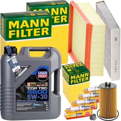 Inspektionspaket + 5L 5W-30 Öl passend für MOKKA 1.4 AB 09.14