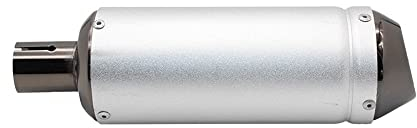 Auspuff Schalldämpfer Universal 28 Mm Escape Moto 110 Cc 125 Cc 150 Cc ATV Scooter Auspuffrohr Für Motorrad Motorrad Auspuff Schalldämpfer Dirt Pit Bike Endschalldämpfer Muffler