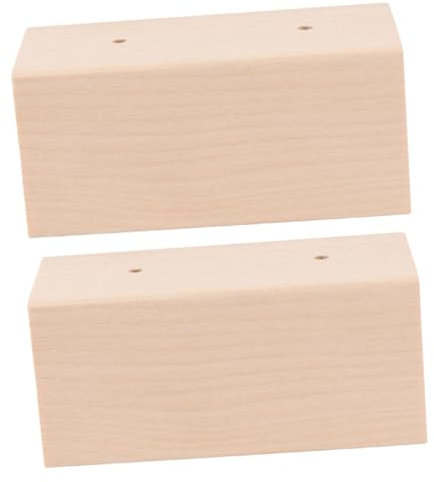 DECHOUS 2stücke Holzdekorations-nageltisch Backblumen-display-basis Schnitzblumen-nagelständer Blumennagelbasis Blumennagelständer Holzdekorations-nageltisch Holzfarbe