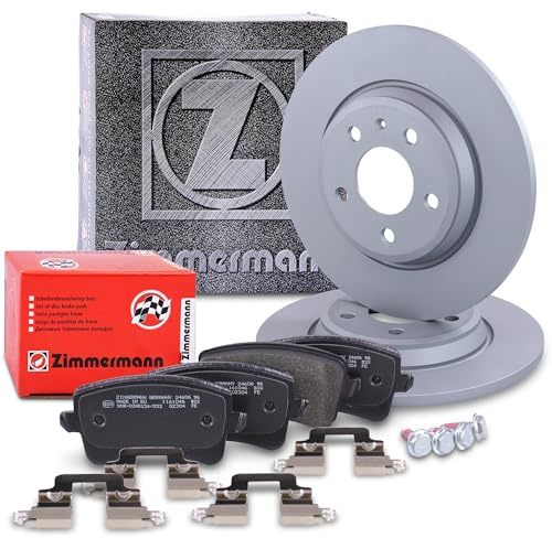 ZIMMERMANN Bremsenset Hinterachse inkl. Sport Bremsscheiben Coat Z hinten Ø