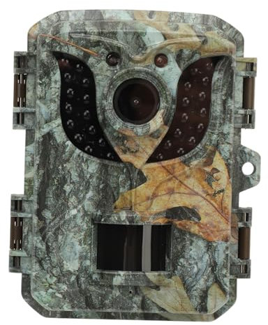 Yunir Wildkamera, 1080P 16MP HD wasserdichte Jagdkamera mit 2-Zoll-Farbbildschirm, 0,2 S Auslösegeschwindigkeit, PIR-Sensor, Infrarot-Nachtsicht, Zur Wildtierüberwachung
