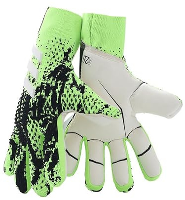 Histarstore5 Fußball-Torwarthandschuhe, Torwarthandschuhe, starker Halt, rutschfest und atmungsaktiv, für Erwachsene und Kinder