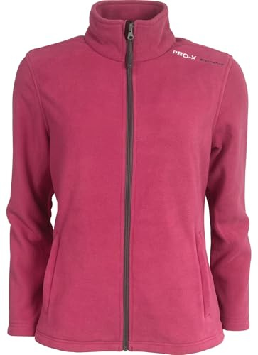 PRO-X elements Damen Fleecejacke Paula, Roséwein, Größe 40