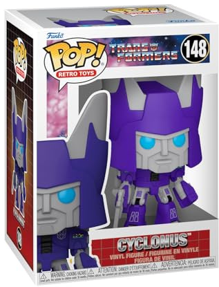 Funko POP! Transformers: Cyclonus - Classic | Offizielles Action/Adventure Merch - Vinyl Sammelfigur als Regal Deko - Geschenkidee zum Geburtstag für Fans und Sammler