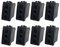 Voltix Set di 10 Prese Elettriche da Muro Bipasso Bivalente 2P+T 16A, Compatibili con Bticino Living Light e Living International, Alta Qualità (10 Pezzi Presa Bipasso)