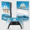 Sticker Foot Om pour la PS5, Autocollant pour la PS5 Foot, Cover Console et Manette, Edition Slim Disque, Skin Marseille PS 5 (1 Manette)