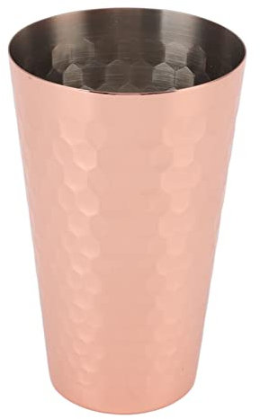 Tbest Wein Damen Küche 04 Stainl Stahl Haer Punkt Tasse Wein Lass Cocktail Shaker Oscow Ule Tasse Hacke Arde (Operplatten)