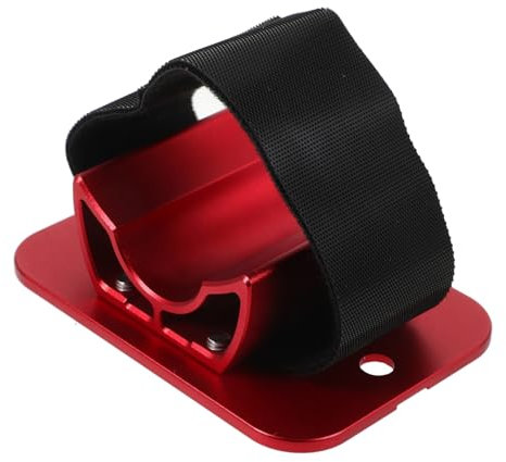 MUELODSIC Fahrradhalter Ausrüstung Quad Fahrradträger-montagehalterungen Kettenglied Dynamo Schrauben Für Fahrradträger Rand Abs Fahrradbefestigung U-Halterung Bolzen Rot Aluminiumlegierung