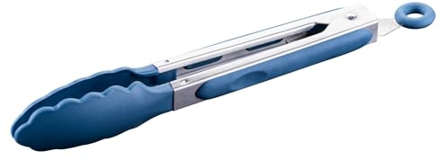 Fackelmann Mehrzweckzange Essential – aus Edelstahl und PP, Ideal für Grill und Küche, Spülmaschinengeeignet, 28cm, Silber