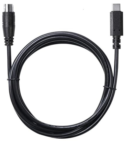 Cutesliving Midi auf USB-C, 7-poliges Midi-Kabel, Design für IK Multimedia iRig USB-Serie (HD, HD-A, Keys I/O 25, I/O49, MIDI 2, Pro, Pro Duo, Pro Duo I/O, Pro I/O, irig Stream, Stream Pro) – 1 m